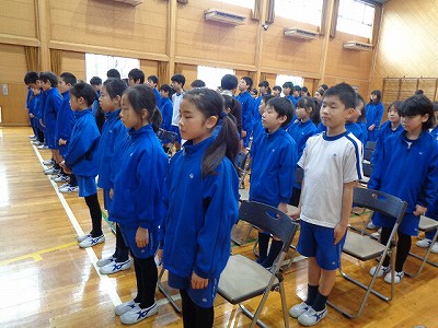 3 11月 卒業式の練習 パラスポーツ体験 京都文教短期大学付属小学校