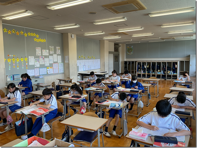 5年21cl組_特別活動_長谷川　幸恵_2025年4月21日のノート