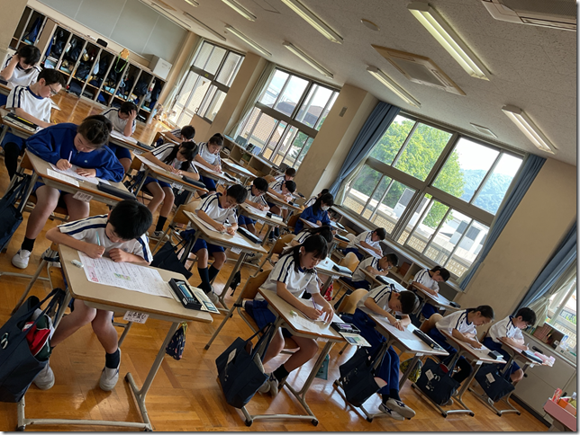 5年21cl組_特別活動_2025年5月1日のノート